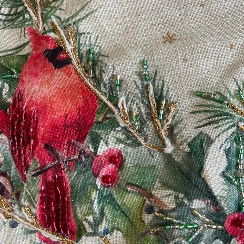 Nicole Miller Christmas Tree Skirt 52
